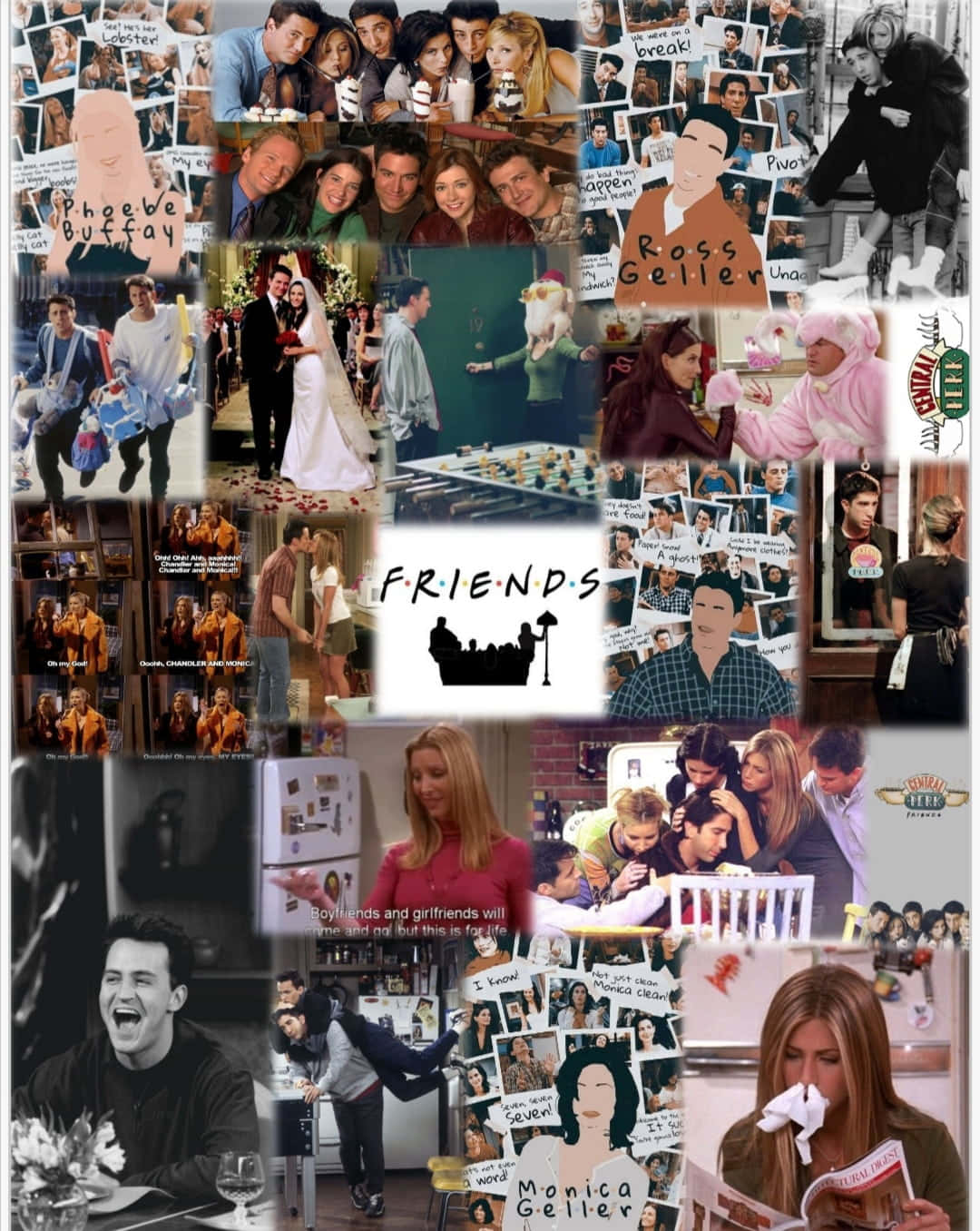 Friends Iphone Scenes Wallpaper