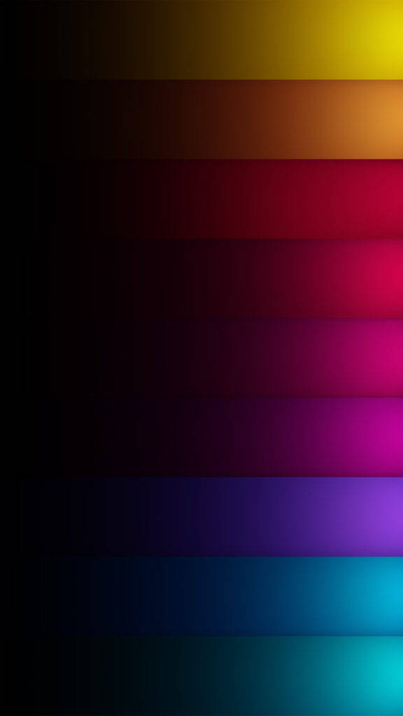 From Black To Rainbow Stripes Wallpaper
