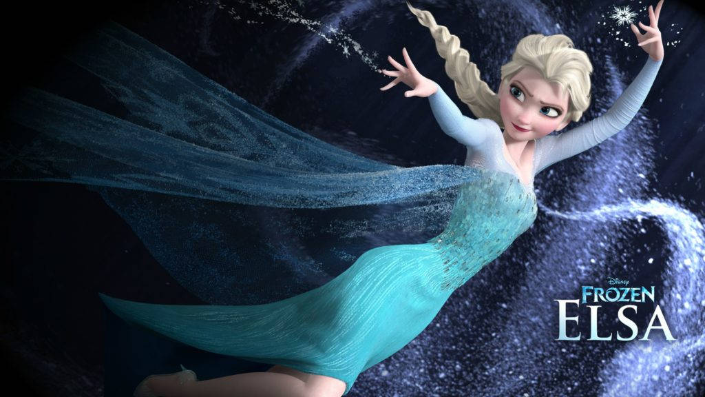 Frozen Elsa Powers Wallpaper