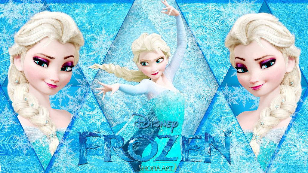 Frozen Elsa Three Faces Wallpaper