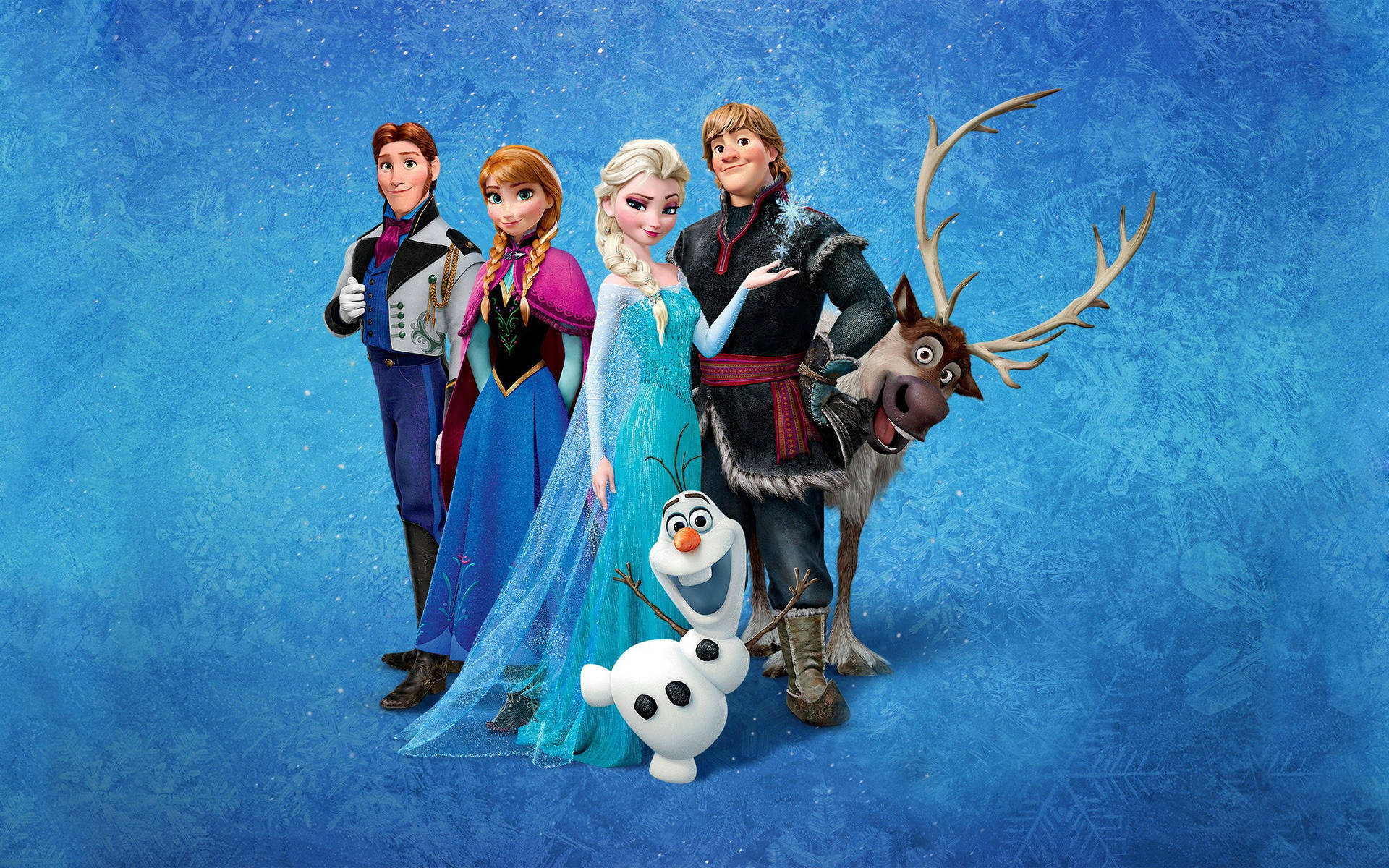 Frozen Main Characters Wallpaper