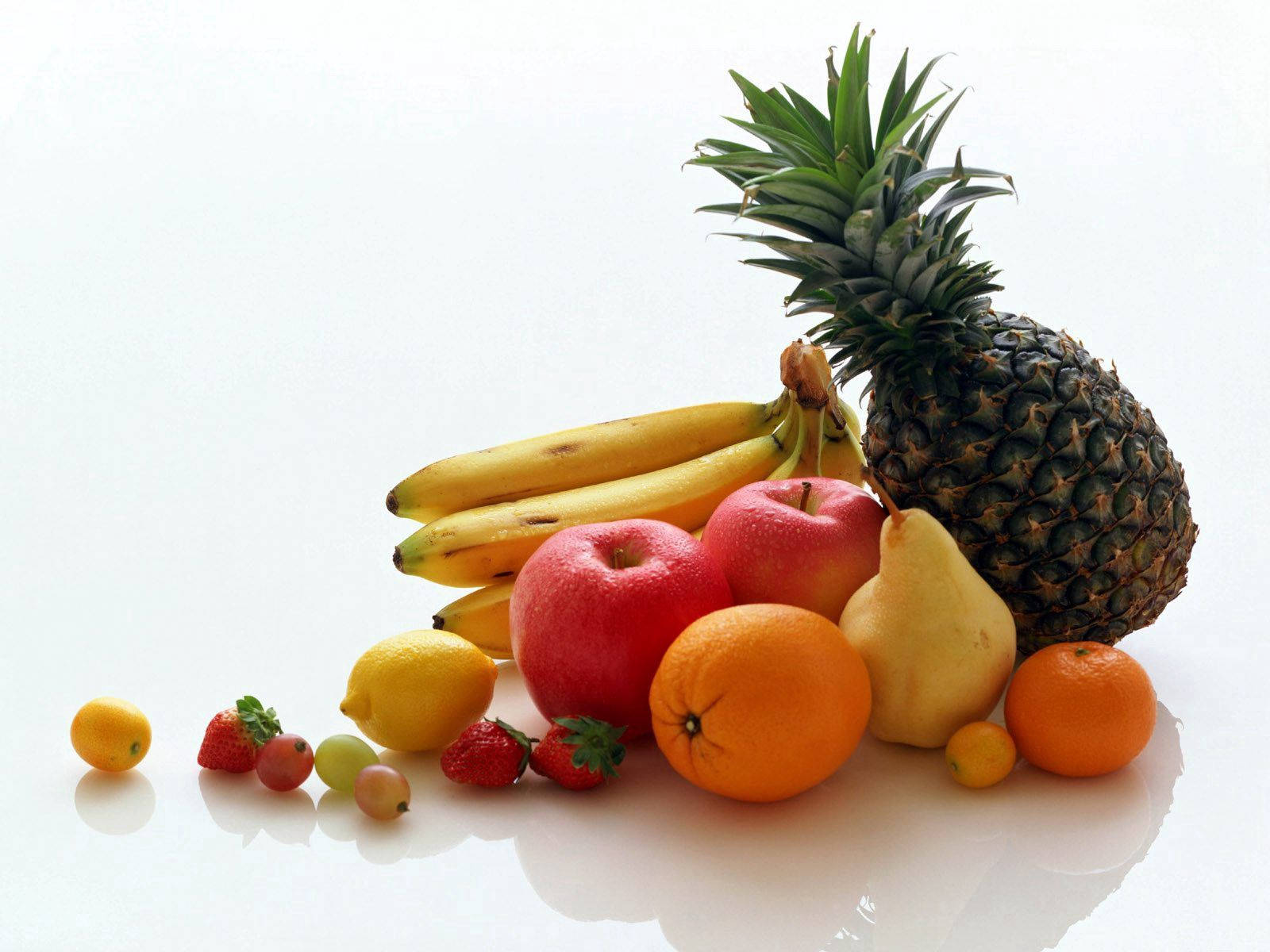 Fruits And Pineapple Wallpaper