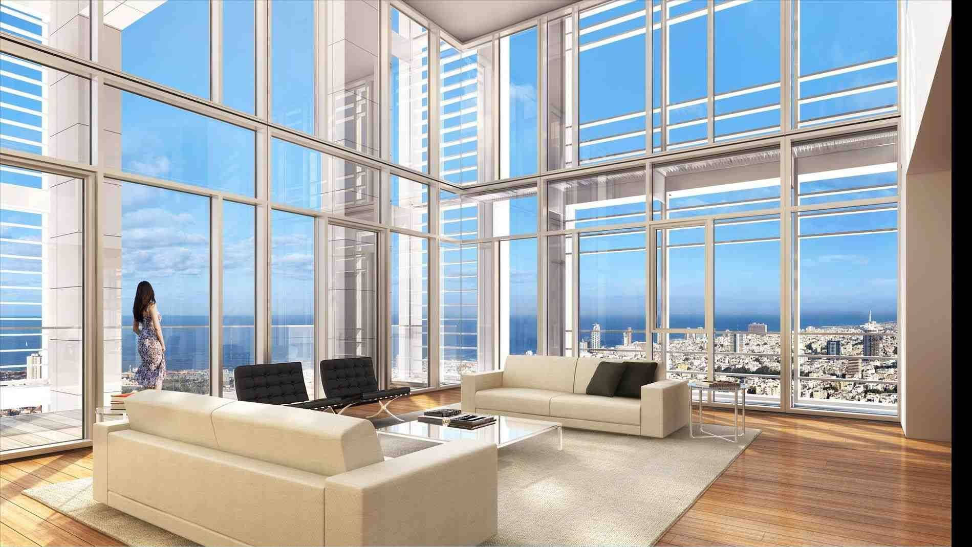 Full-glass Apartment Interior Design Wallpaper