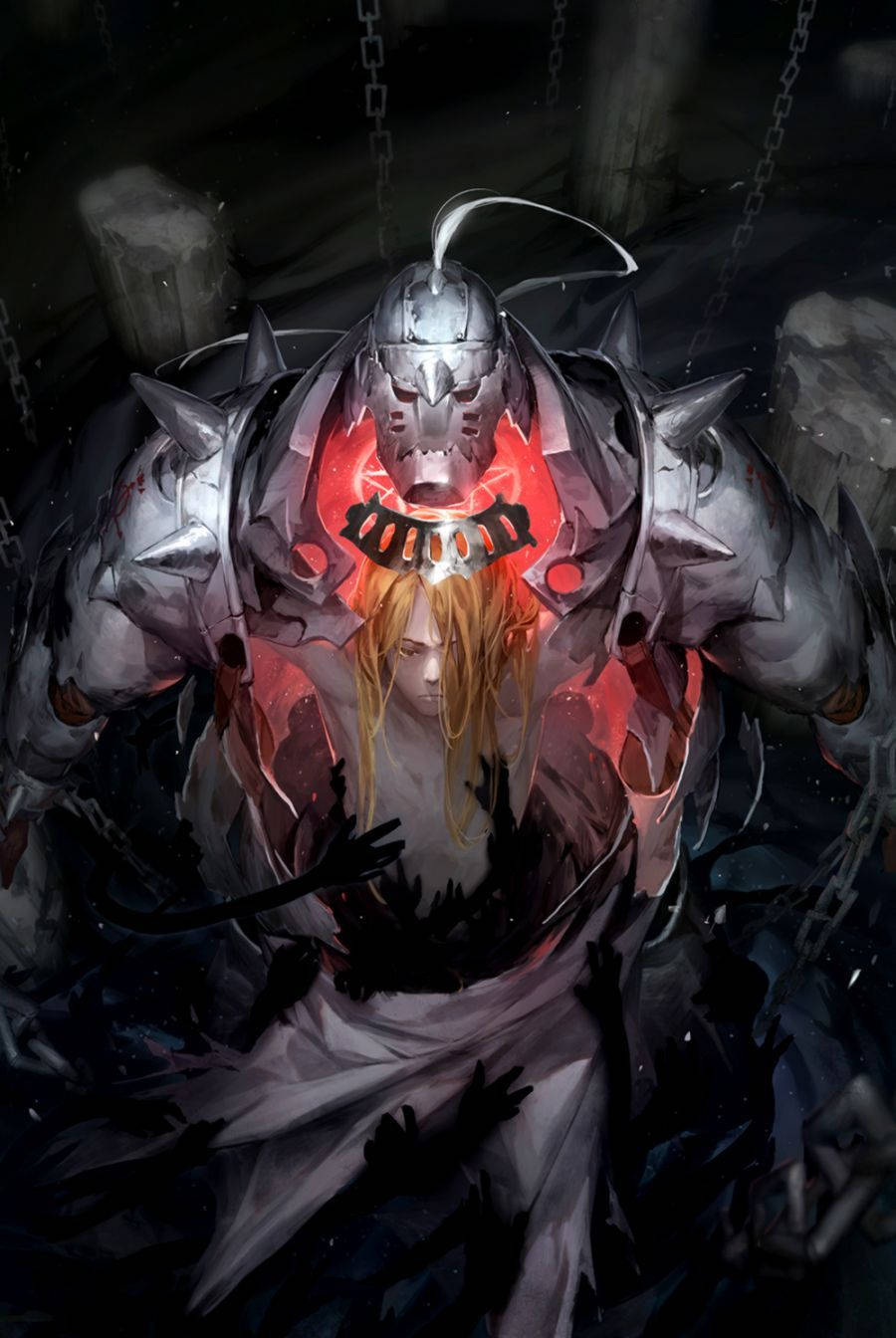 Fullmetal Alchemist Brotherhood Elric Brothers Wallpaper