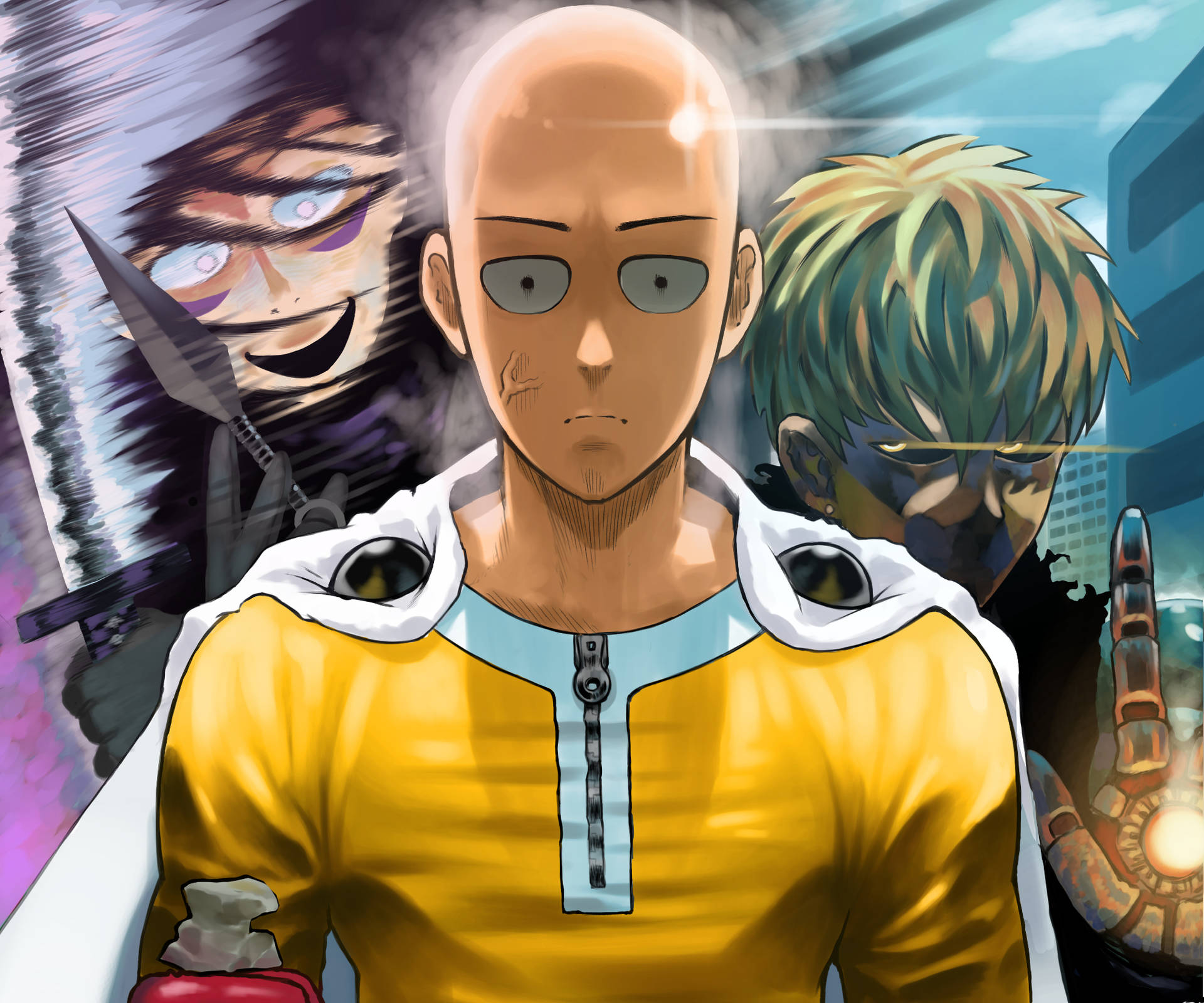 Two One Punch Man Anime Visuals Revealed - Haruhichan