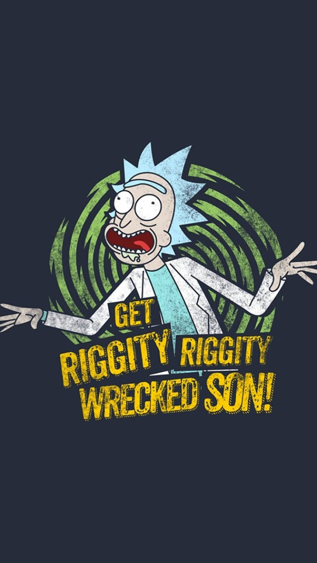 Funny Rick And Morty Iphone Wallpaper