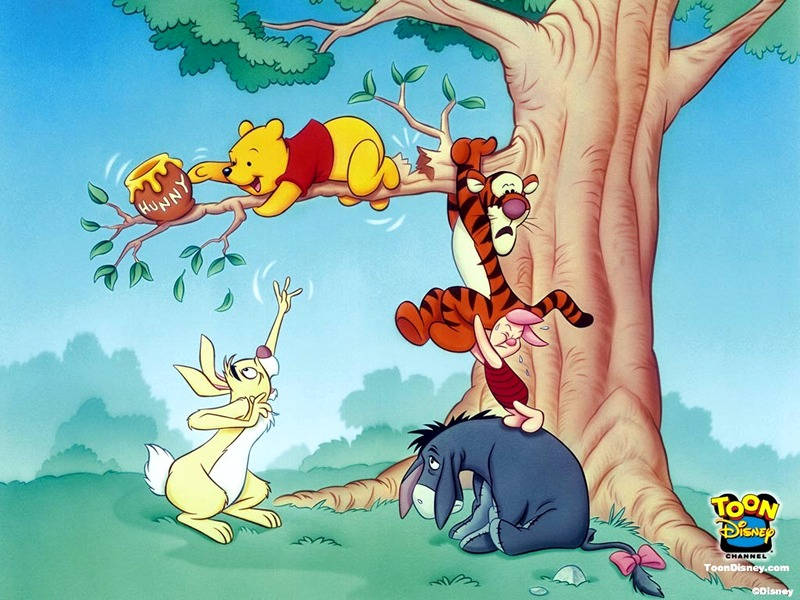 Funny Winnie The Pooh Iphone Theme Wallpaper