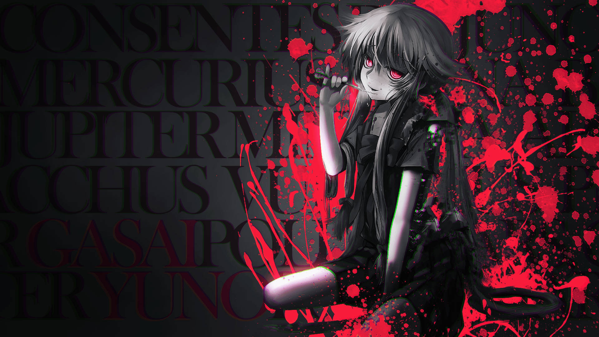 Download free Future Diary Yuno Fan Art Wallpaper - MrWallpaper.com