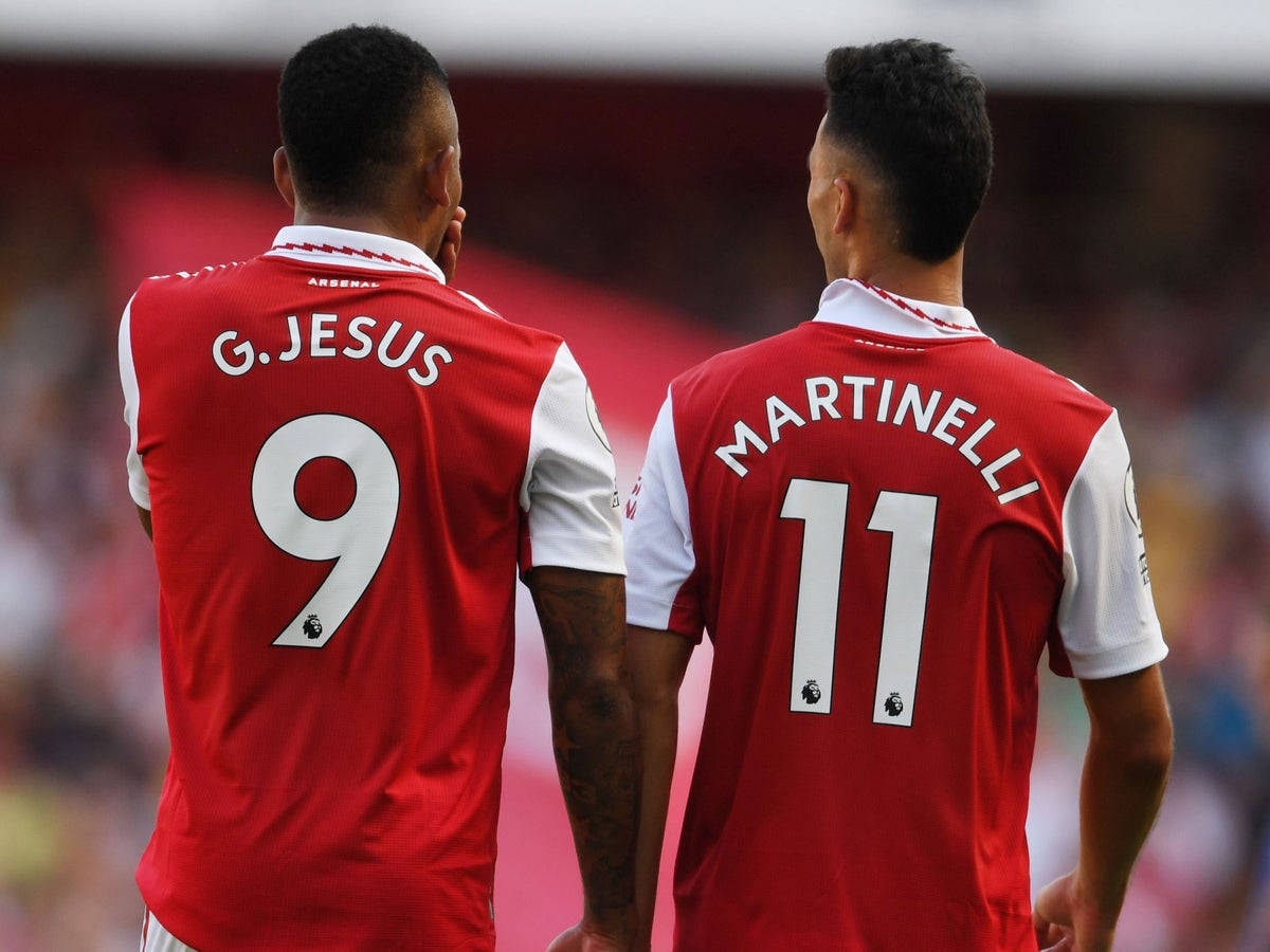 Gabriel Martinelli Gabriel Jesus Arsenal Wallpaper