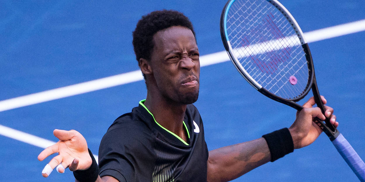 Gael Monfils Looking Confused Wallpaper