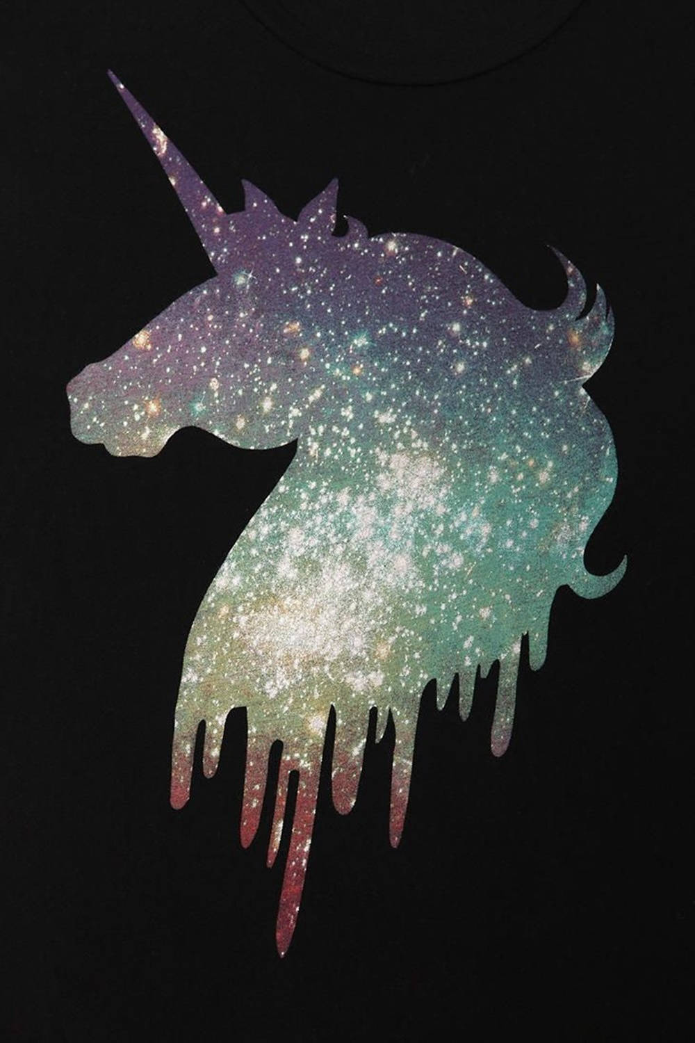 Galaxy Unicorn Dripping Digital Art Wallpaper