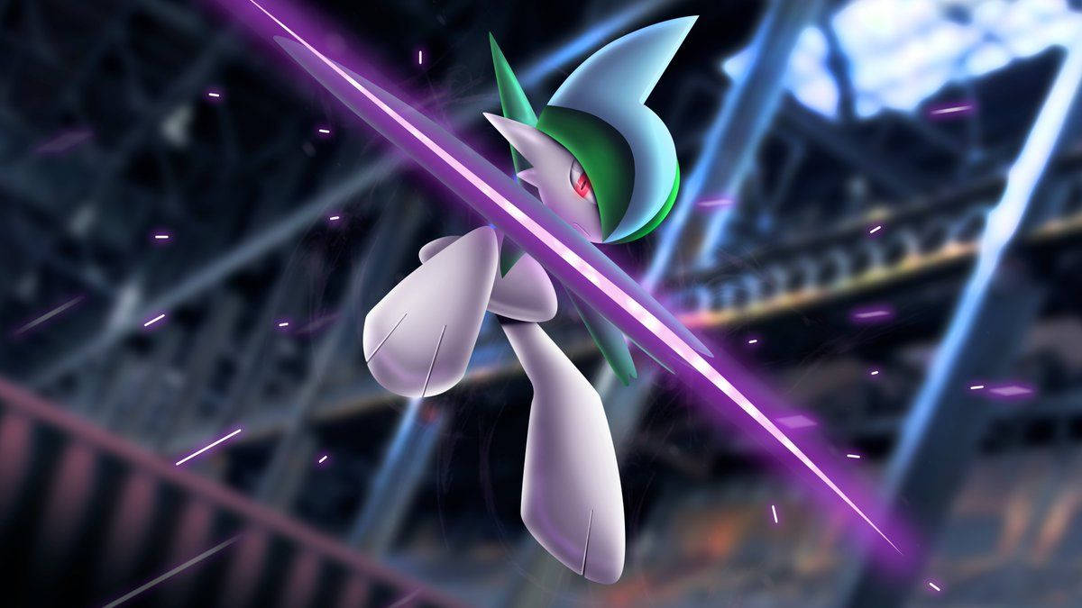 Gallade Shining Slice Wallpaper