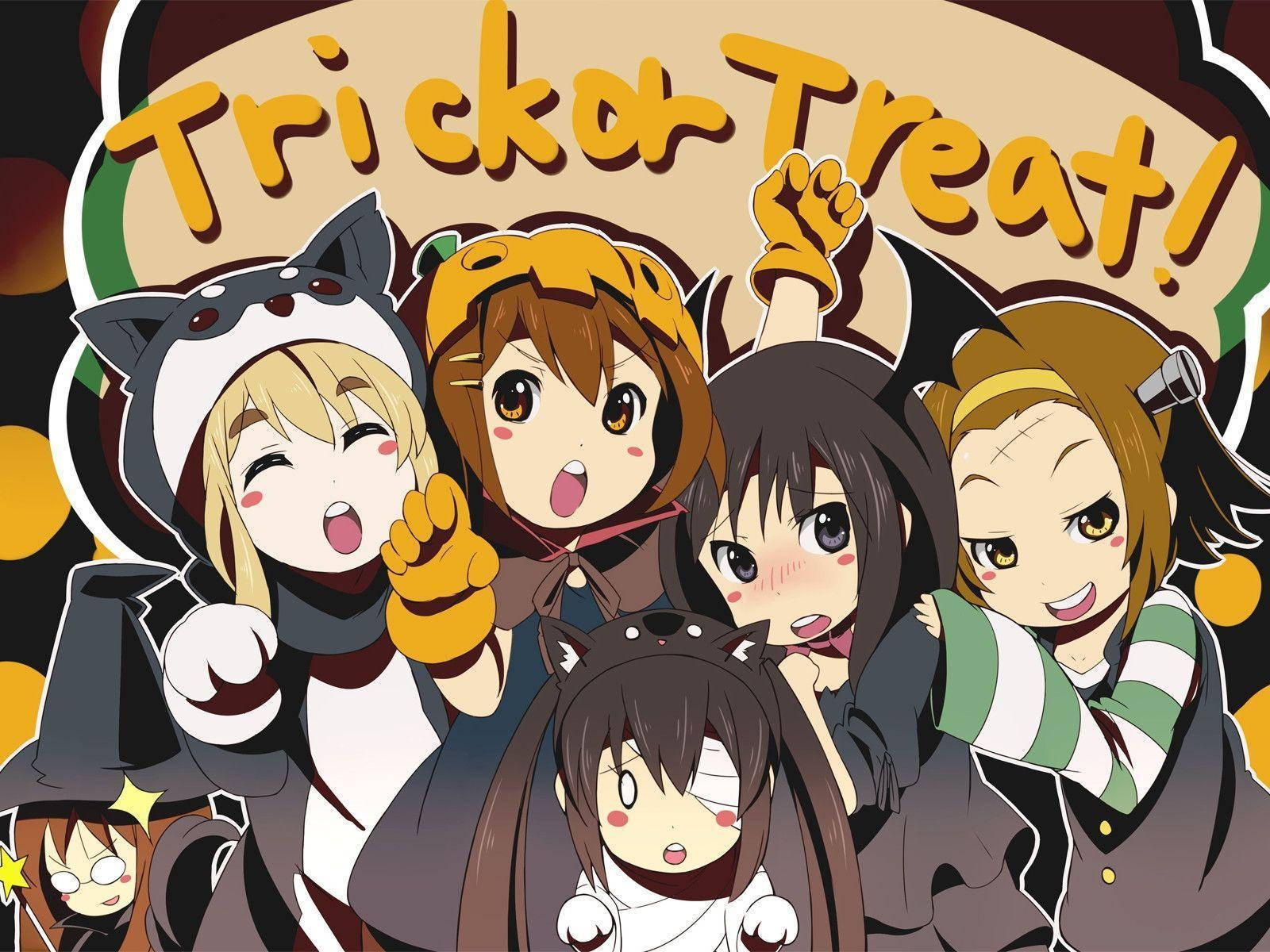 Gambar K-on! Trick Or Treat Wallpaper