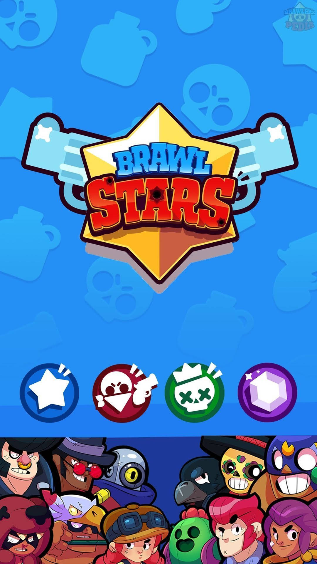 Download free Game Logo Collage Brawl Stars 4k Wallpaper - MrWallpaper.com