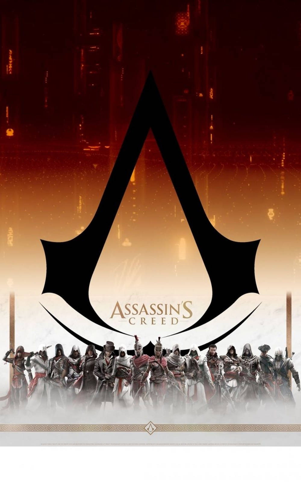 Game Logo Of Ac Odyssey Iphone Wallpaper