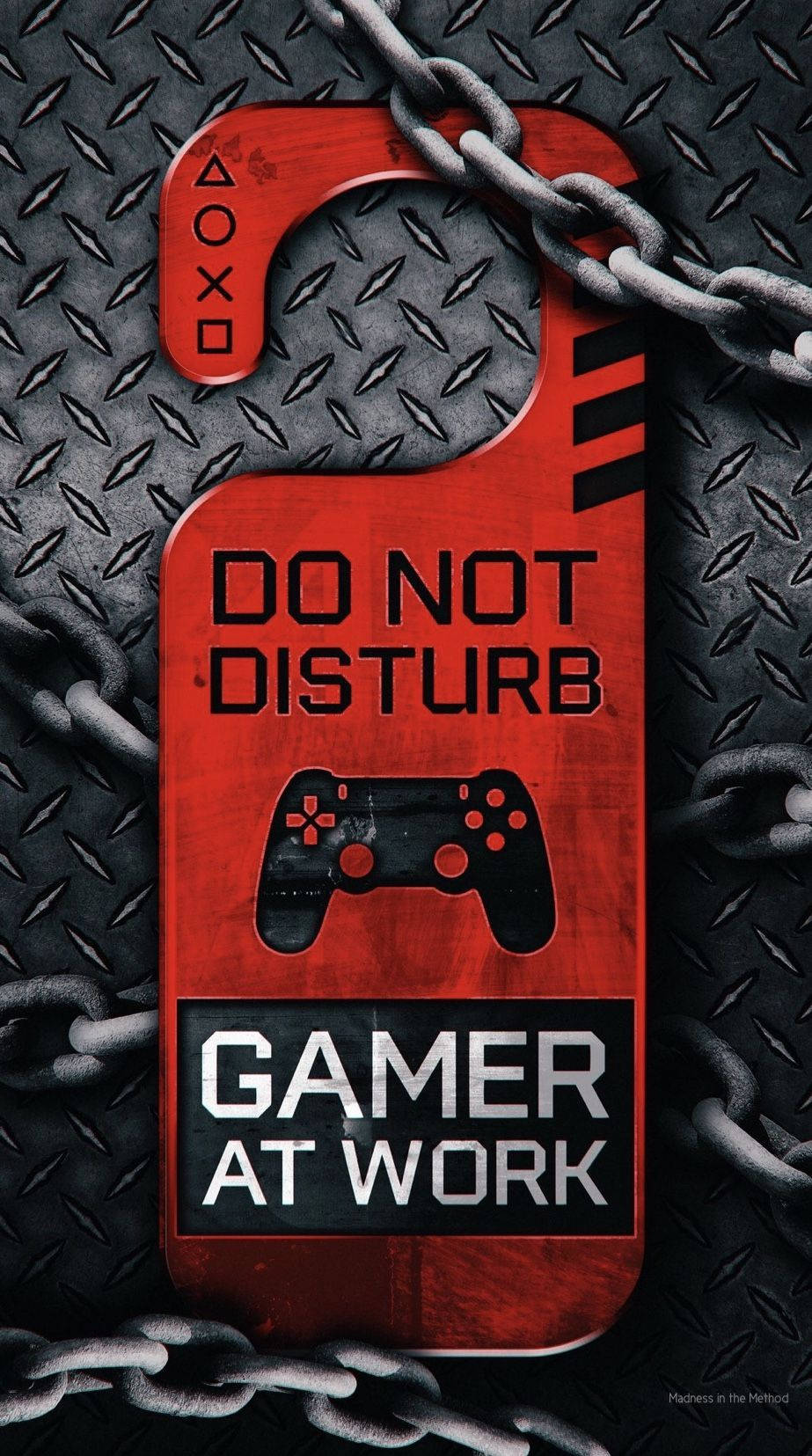 Gaming Session In Progress - Do Not Disturb Wallpaper