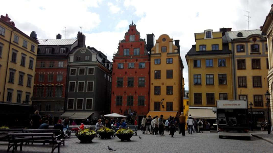 Gamla Stan Central Parl Wallpaper