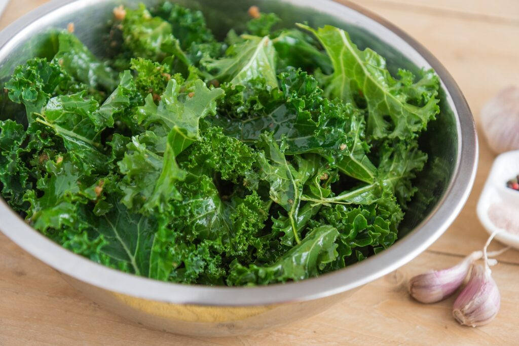 Garlic Kale Recipe Wallpaper