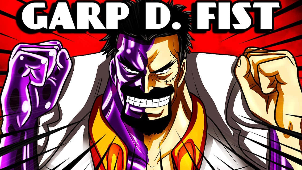 Garp_ D Fist_ Anime_ Character_ Artwork Wallpaper