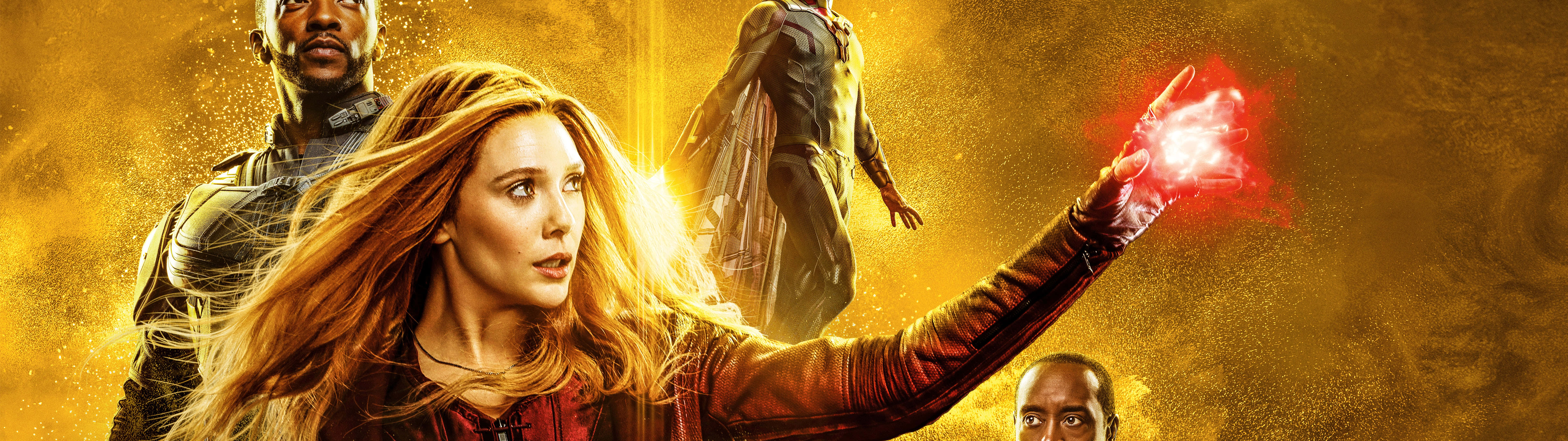 Gather The Avengers For A Mission Against Evil. Wallpaper