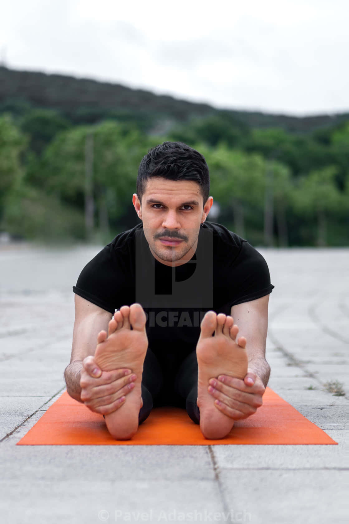 Gay Latino Yoga Wallpaper