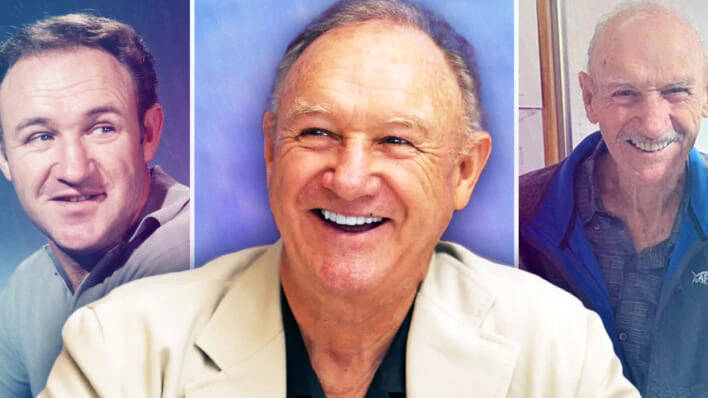 Gene Hackman Younger & Older Wallpaper