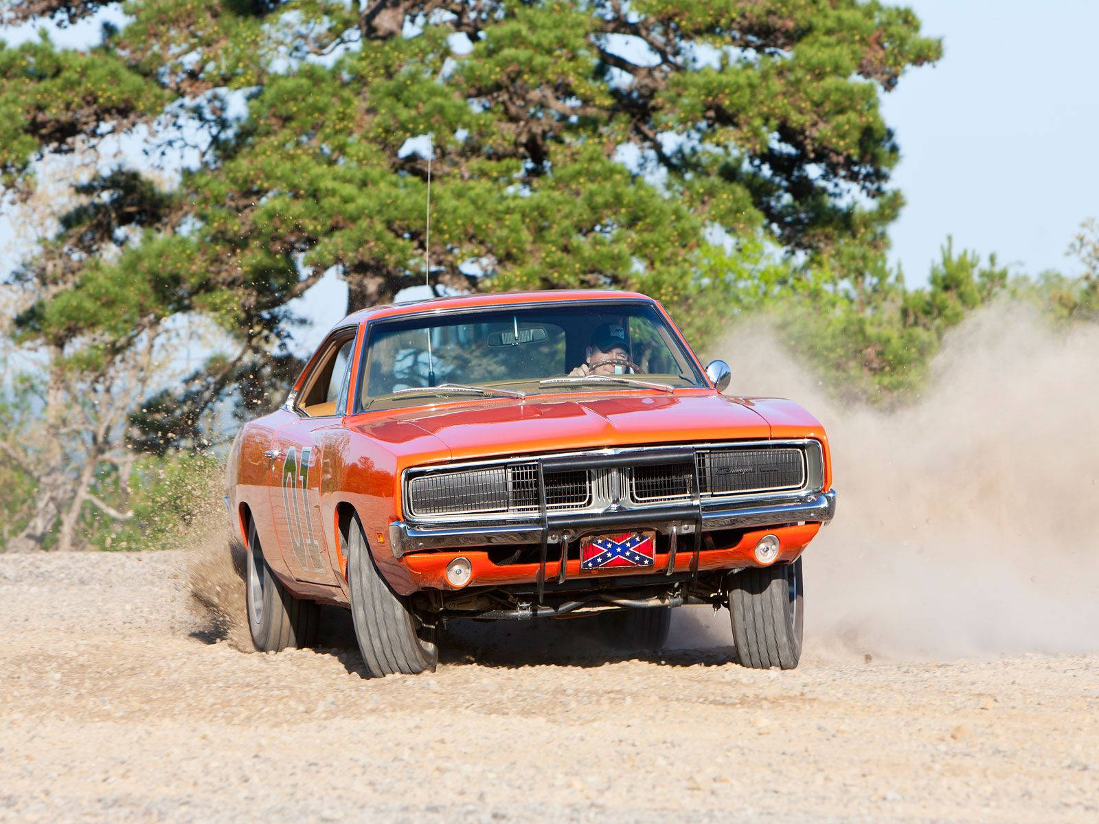 General Lee Creating Smoke Wallpaper