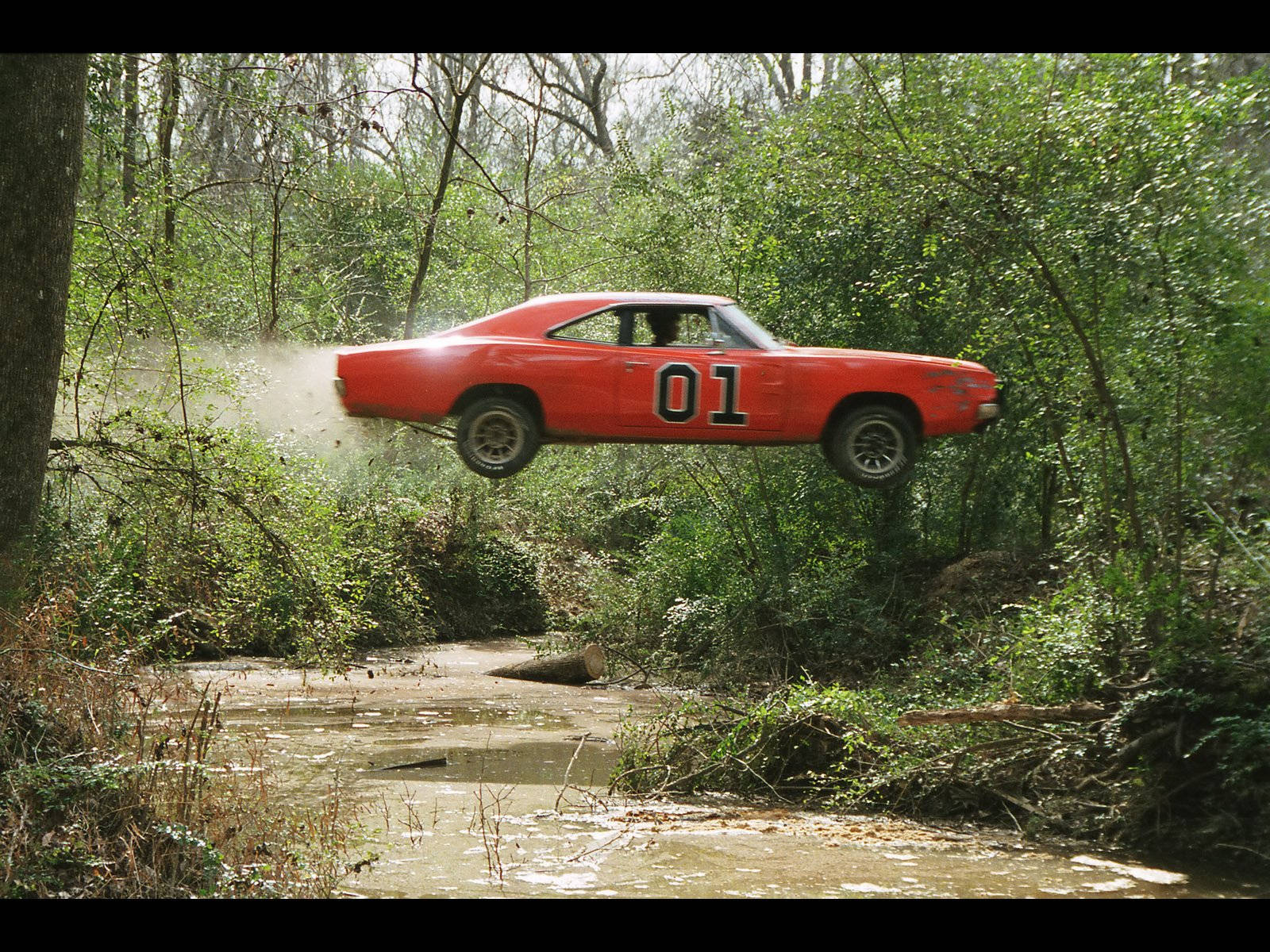 General Lee Crossing A River Wallpaper