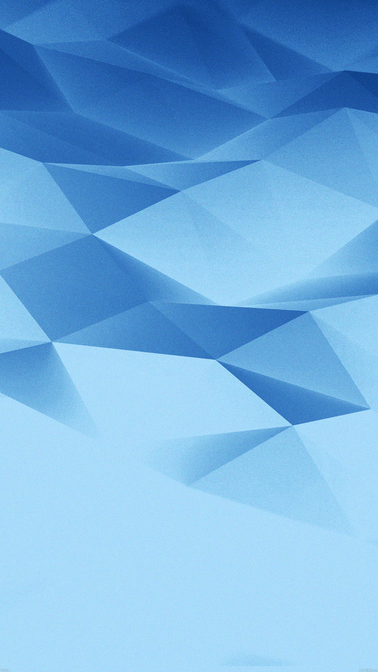 Geometric Light Blue Phone Wallpaper