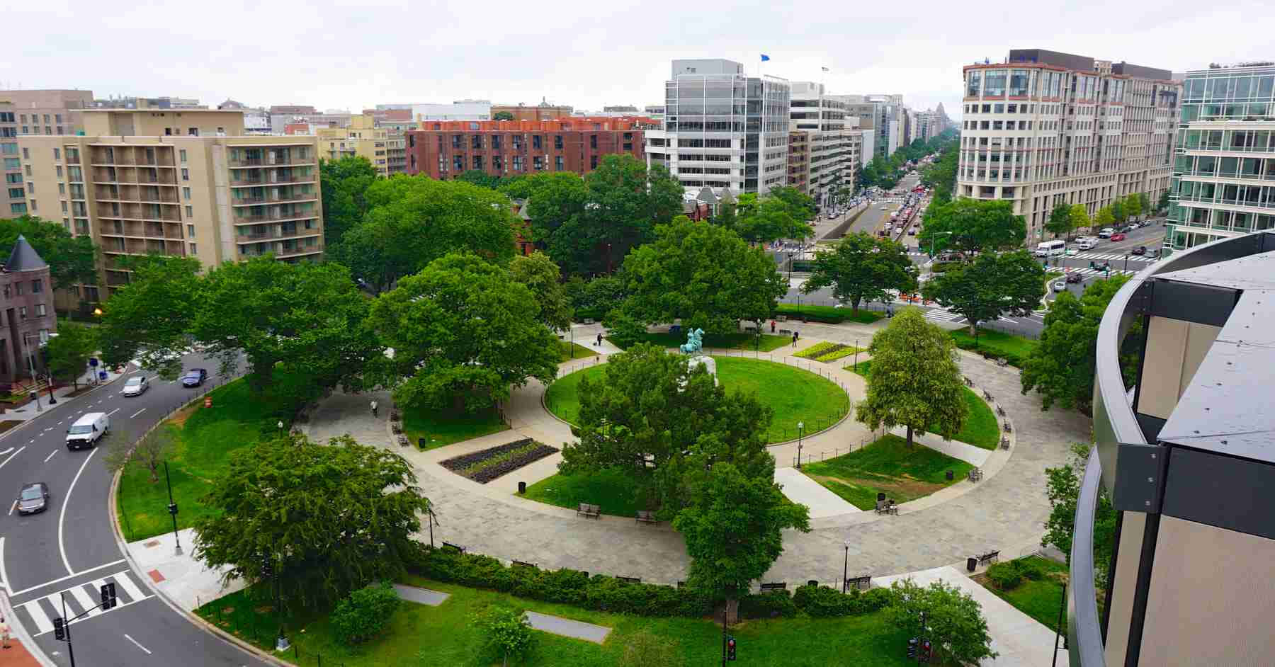 George Washington University Foggy Bottom Campus Wallpaper