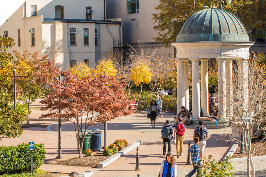 George Washington University Tempietto Wallpaper