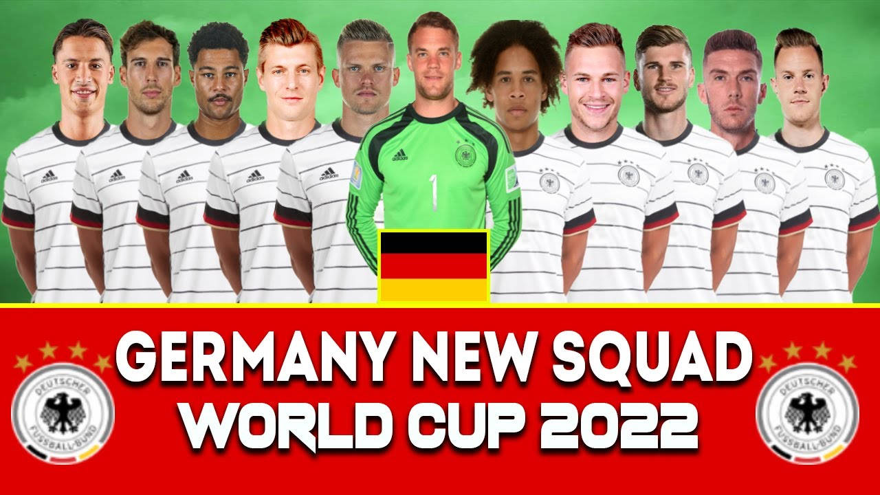 Germany National Football Team 2022 World Cup Wallpaper