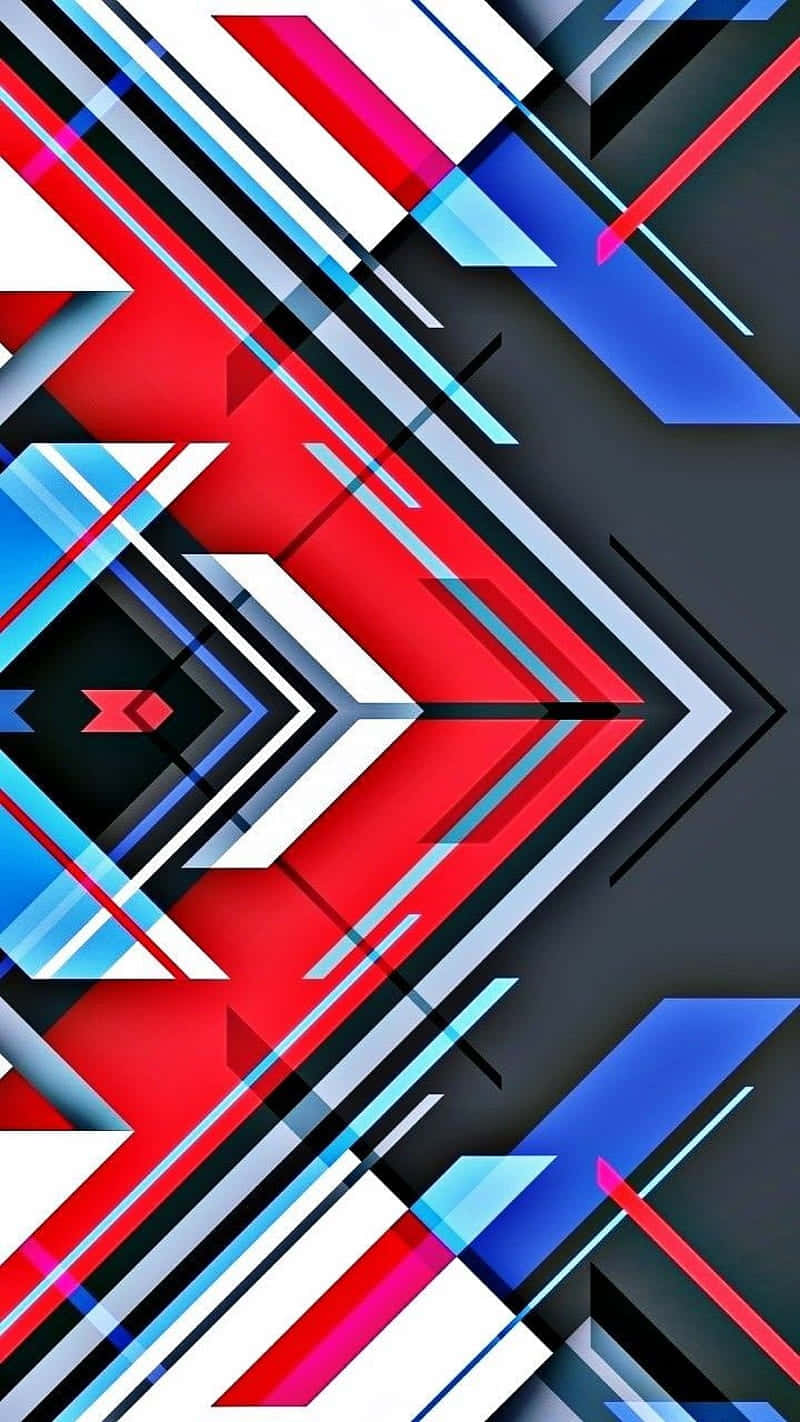 Get Creative With Your Geometric Iphone Wallpaper Wallpaper