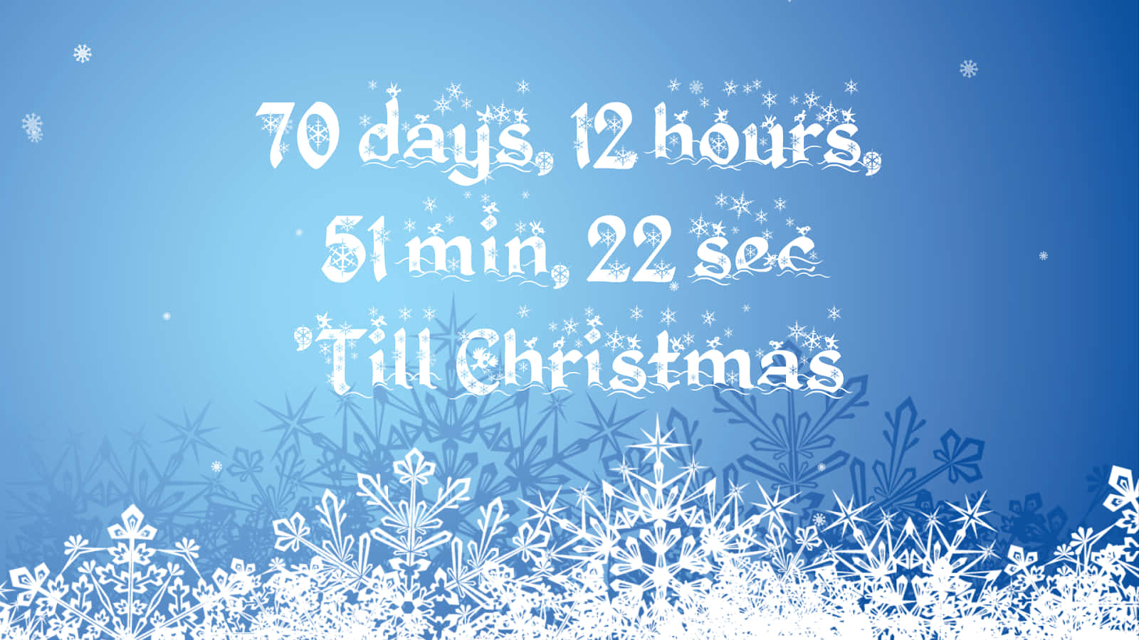 Get Excited! It's Almost Christmas - The Christmas Countdown Begins. Wallpaper