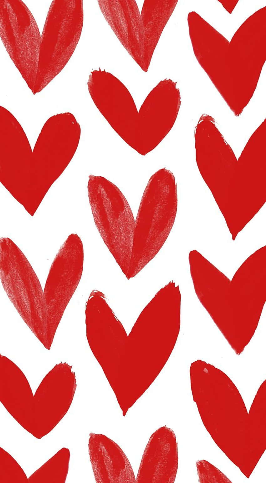 Get Inspired With A Red And White Aesthetic Wallpaper