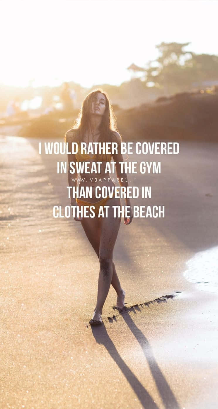 Get Motivated For A Fun And Cute Workout With Friends Wallpaper