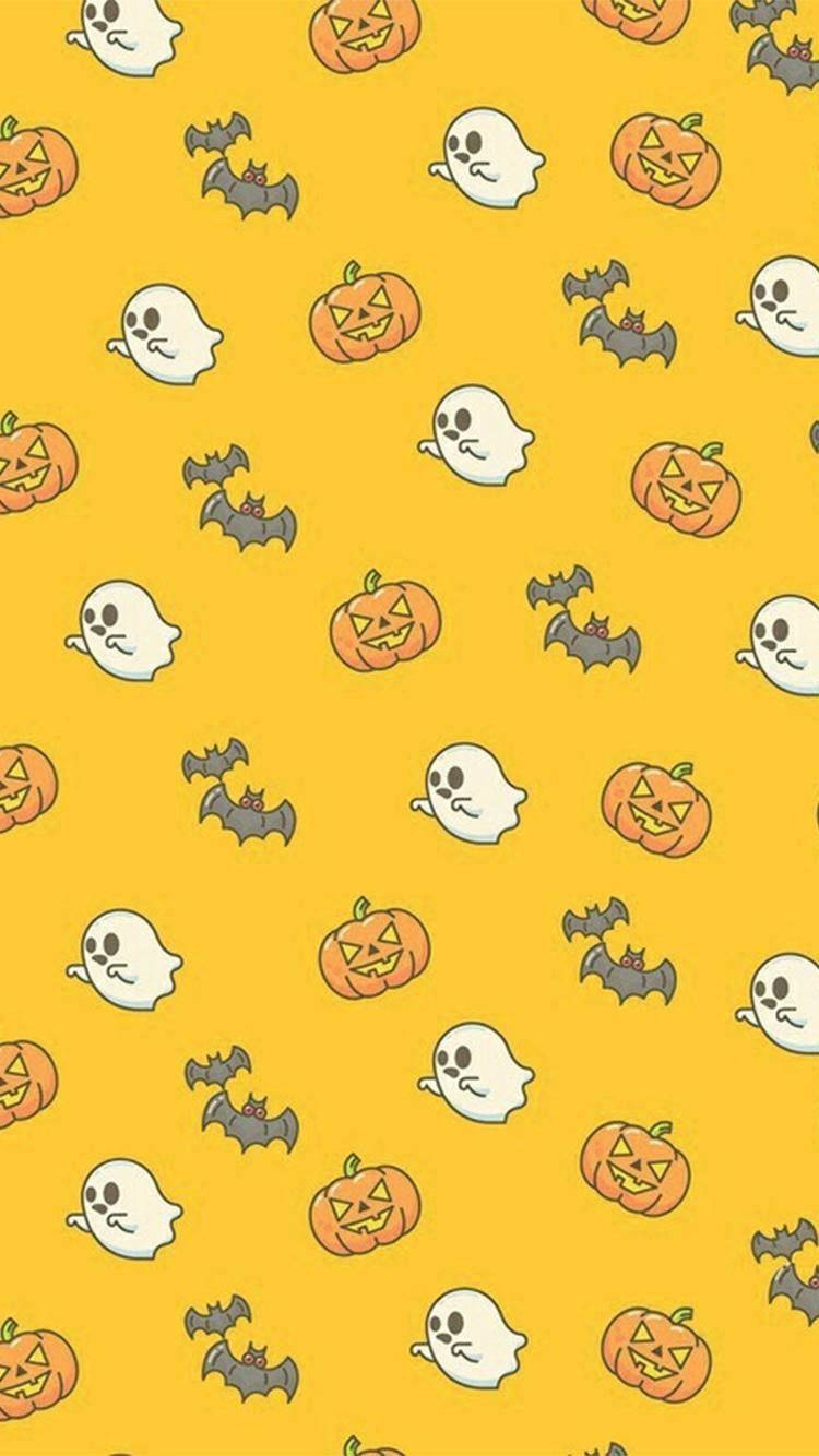 Get Ready For A Spooky Night With The Scary Halloween Iphone. Wallpaper