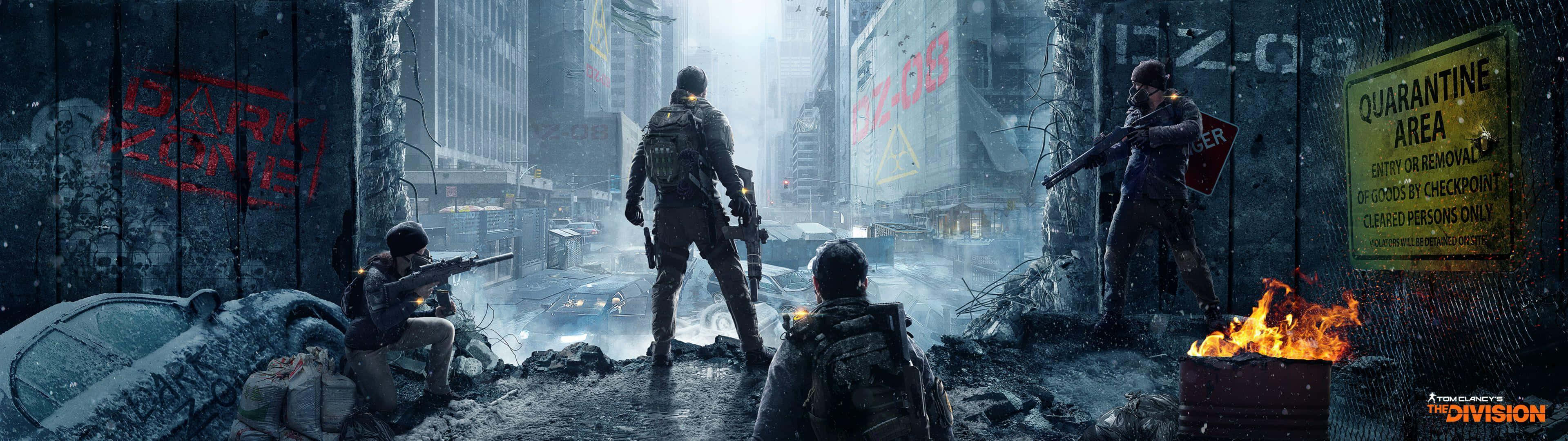 Get Ready For Action In The Division Desktop Wallpaper