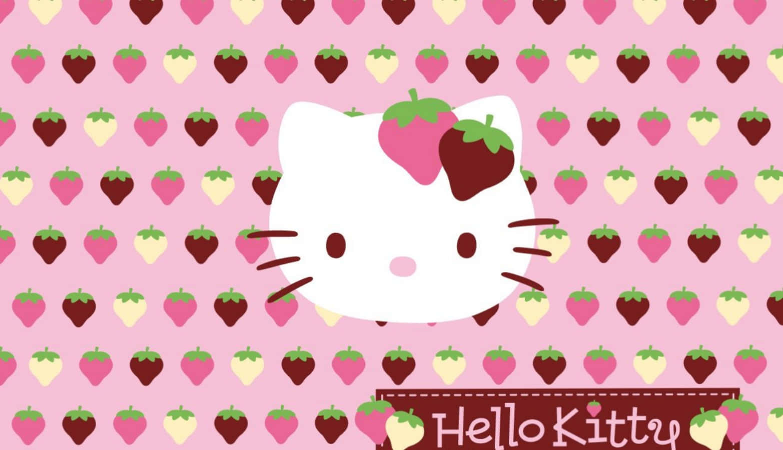 Get Ready For School With A Fun & Functional Hello Kitty Laptop Wallpaper