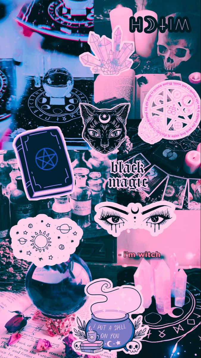Get Ready To Be Spooked This Halloween With A Witch Aesthetic Look Wallpaper