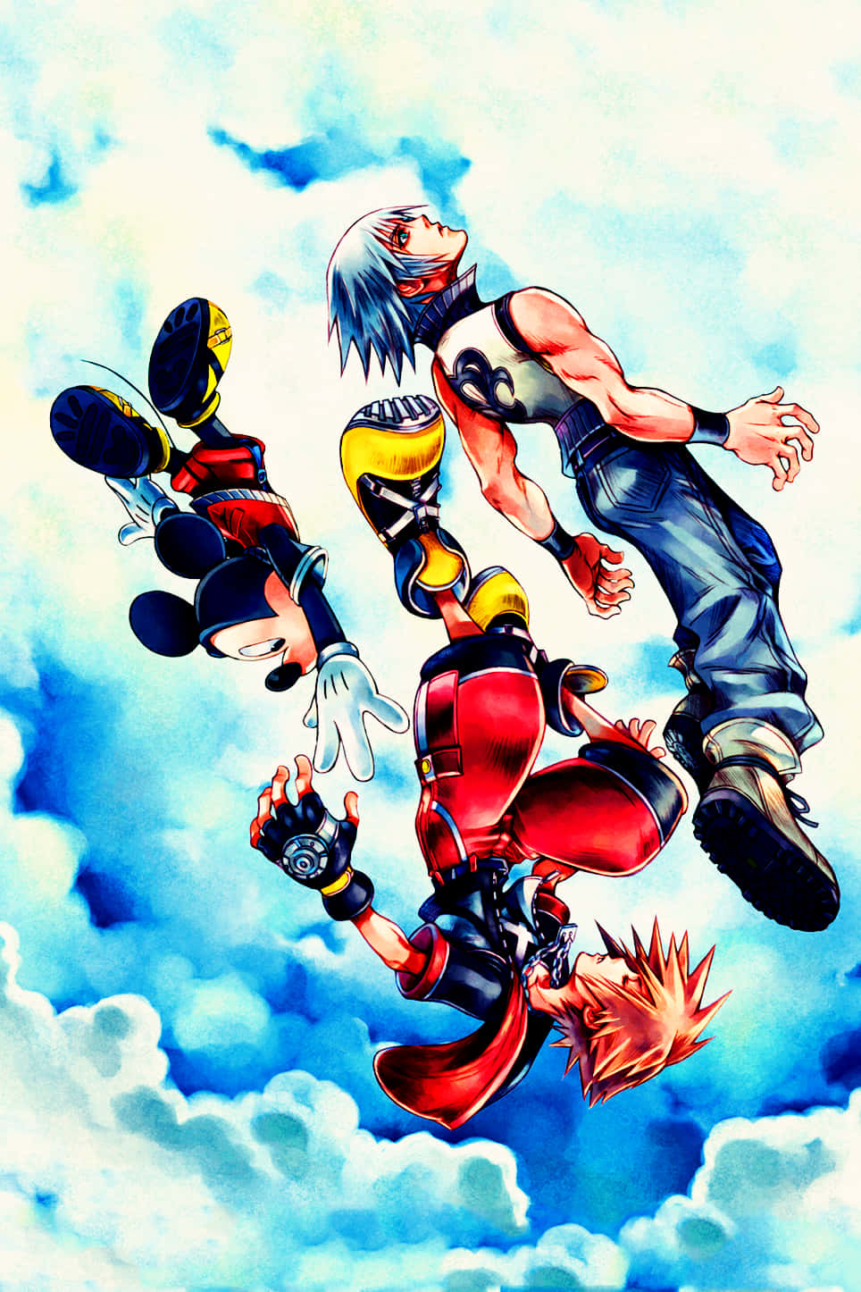 Get Ready To Explore The Magical World Of Kingdom Hearts With Your Phone! Wallpaper