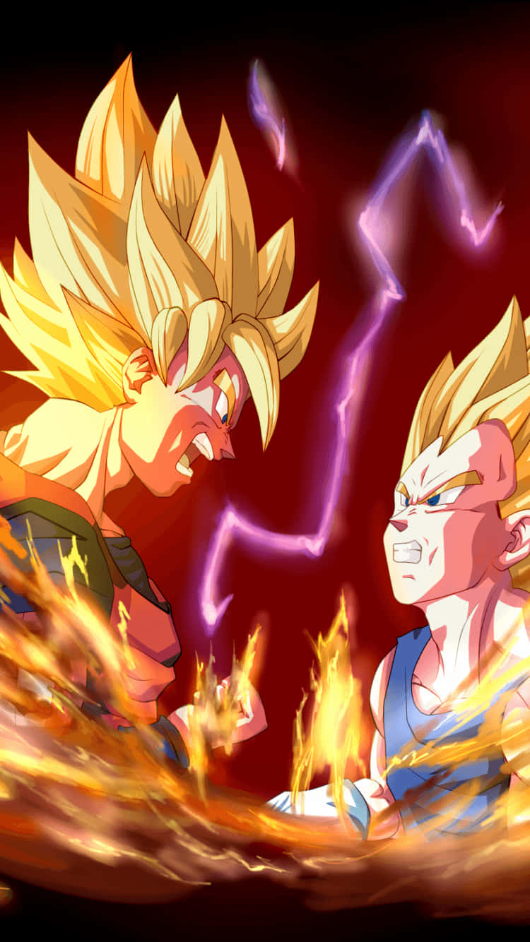 Get Ready To Fight Your Way To The Top With The New Dragon Ball Z Phone! Wallpaper