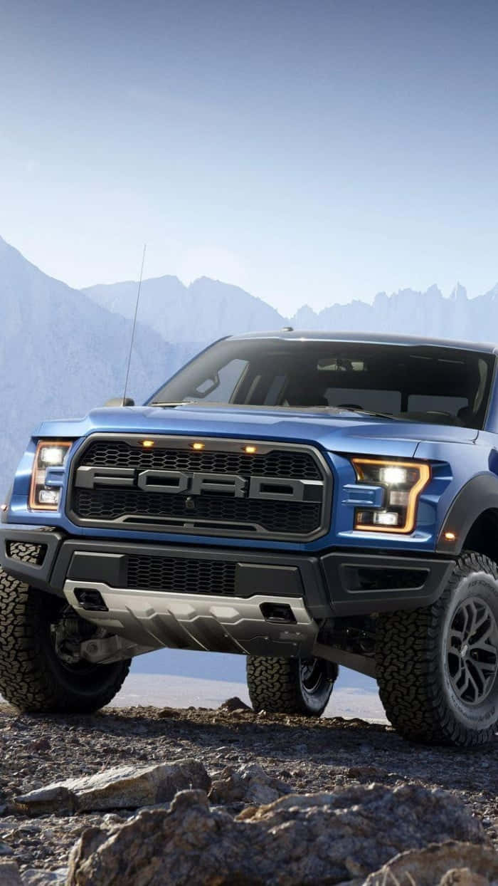 Get Ready To Roll Off-road In A Rugged Lifted Truck. Wallpaper