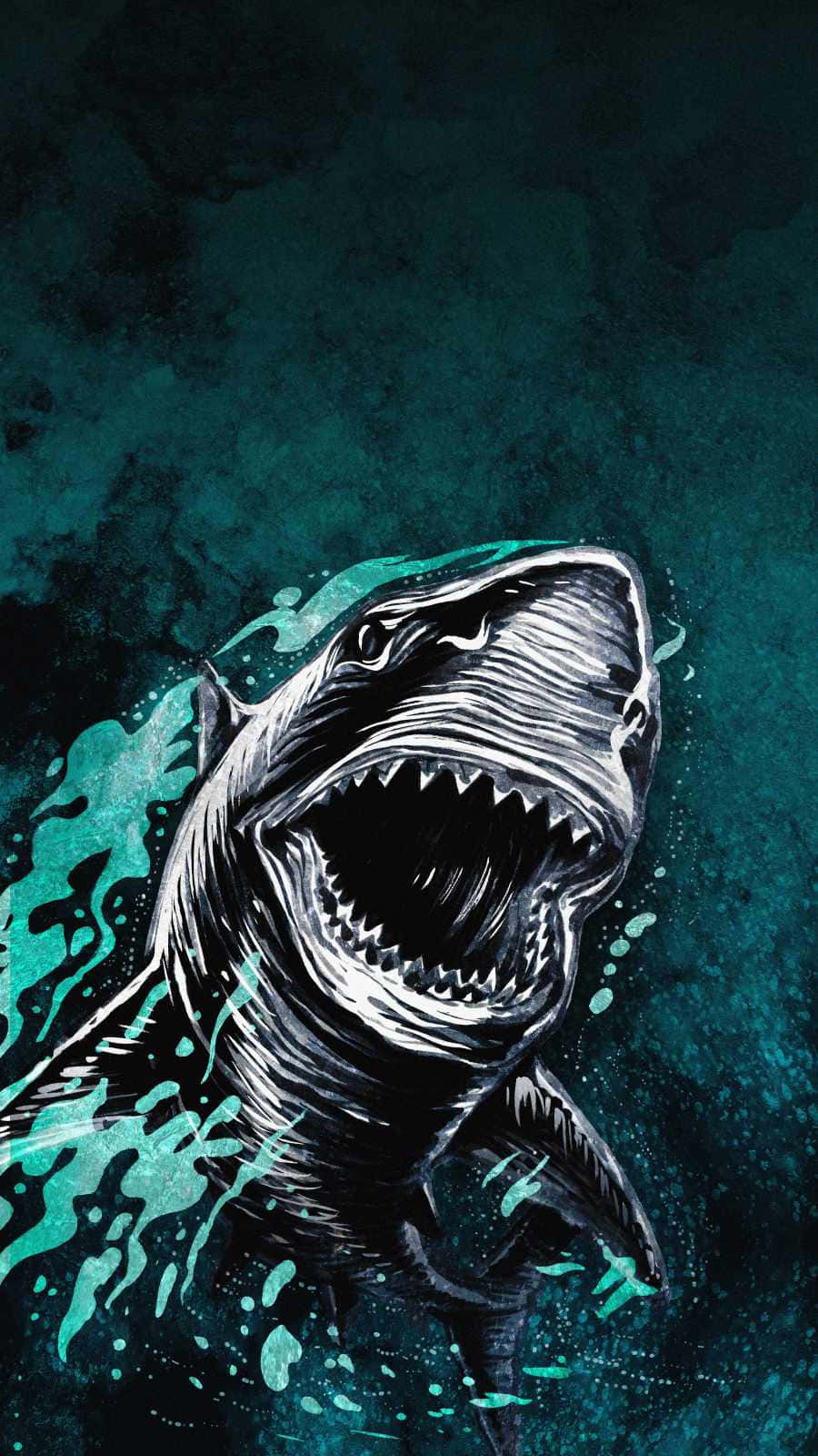 Get The Coolest Look With Cool Shark Wallpaper