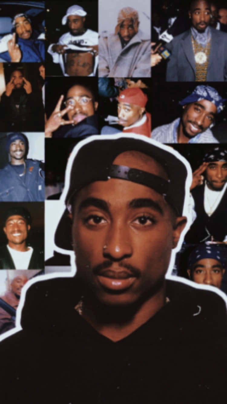 Get Tupac On Your Iphone: Unique Wallpaper Wallpaper