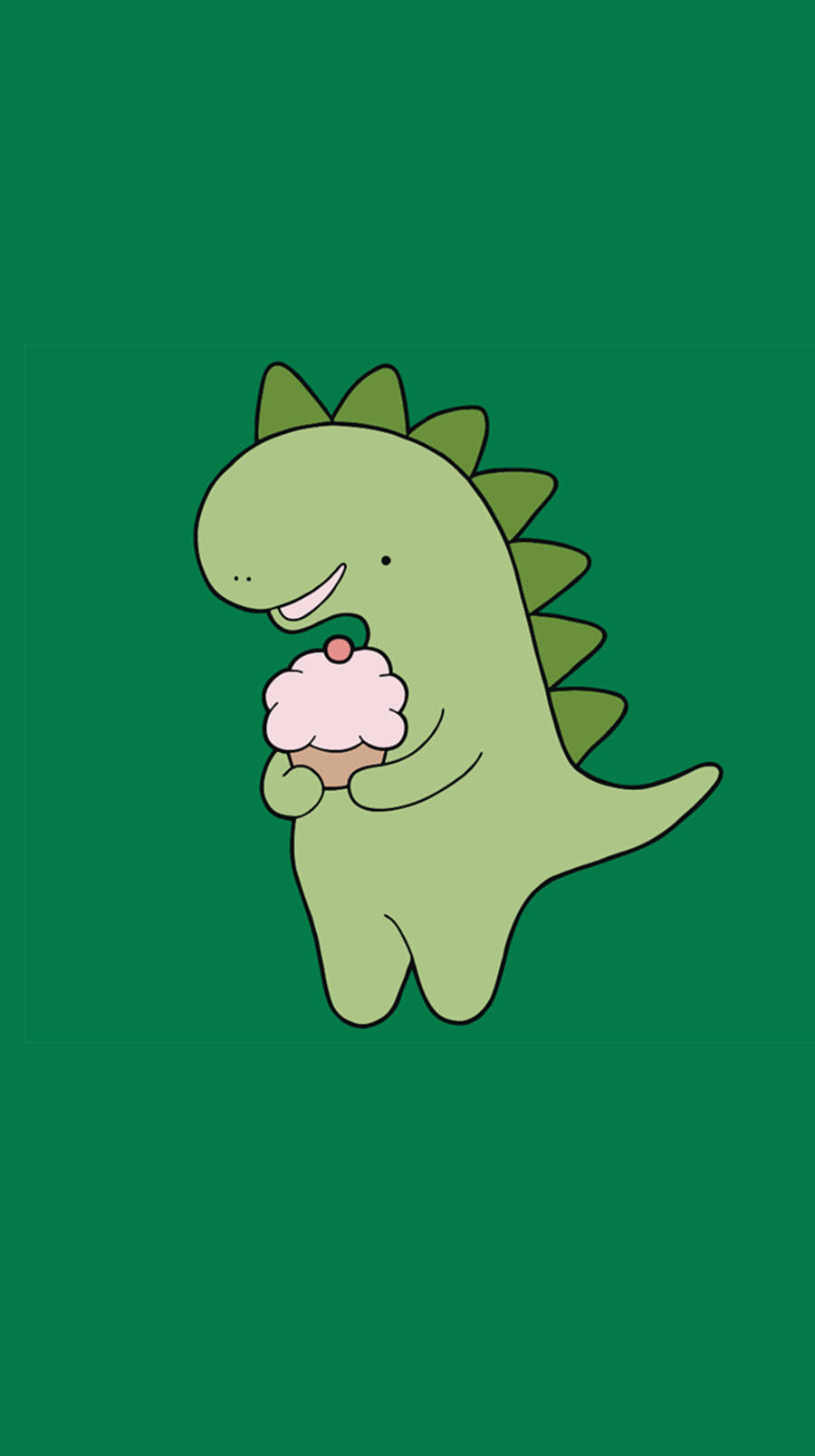 Get Your Hands On Cute Dinosaurs For Your Iphone Today Wallpaper