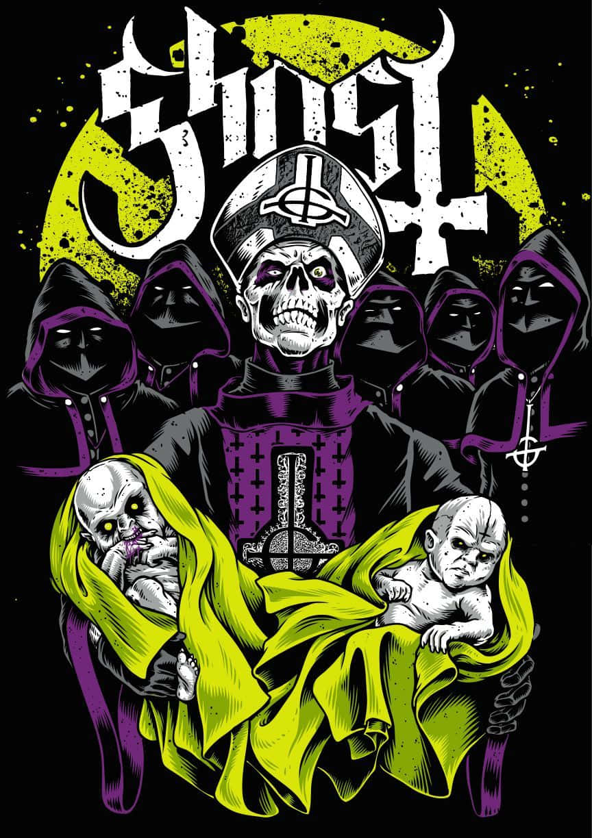 Ghost Band Performing Live Wallpaper