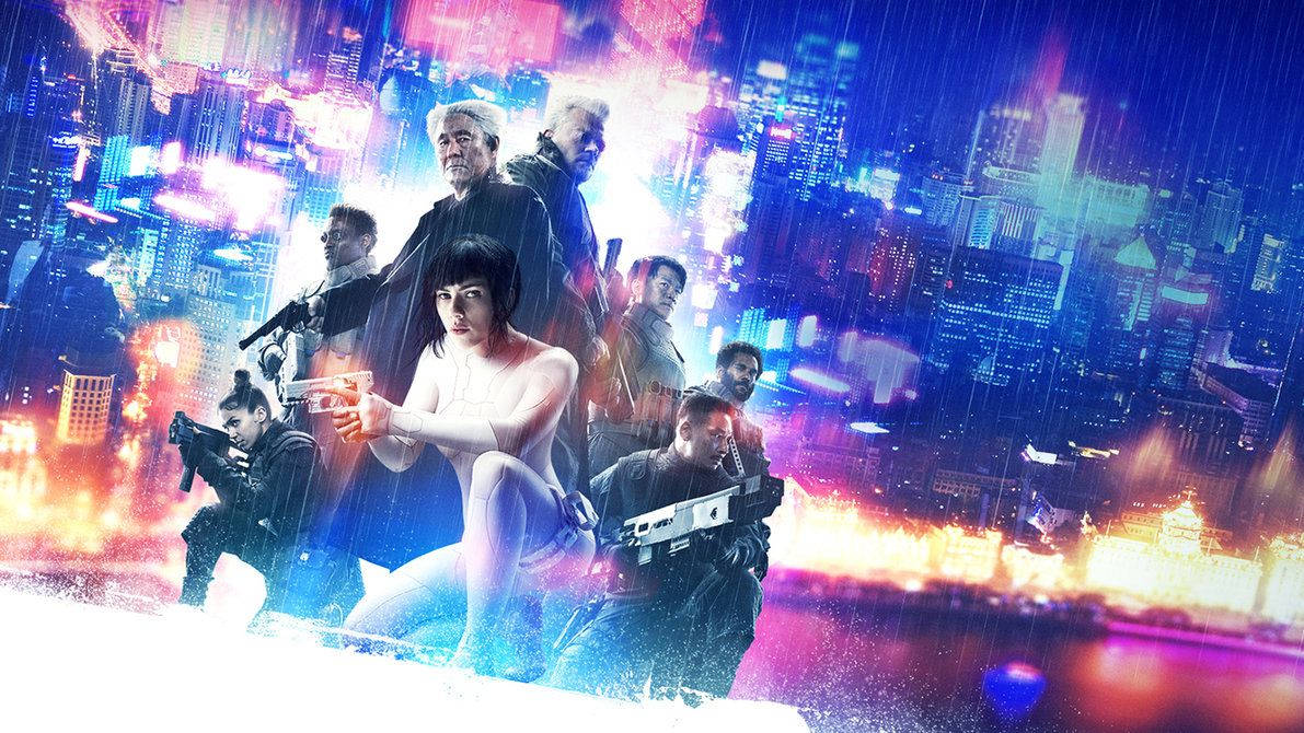 Ghost In The Shell Movie Poster Wallpaper