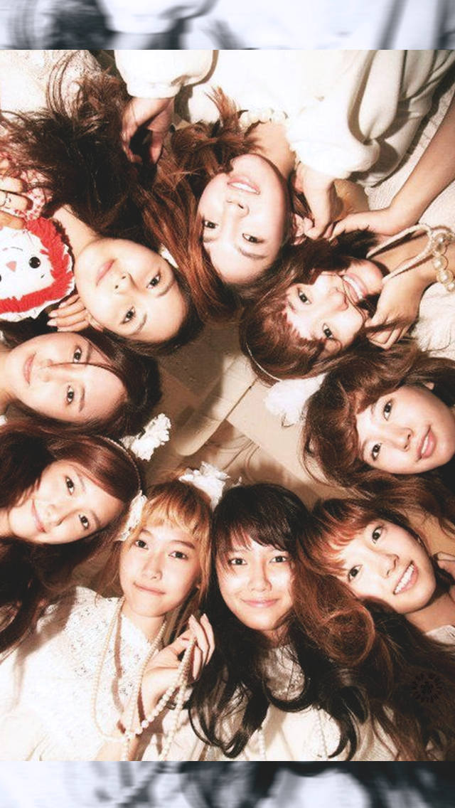 Girls' Generation Ot9 Circle Wallpaper