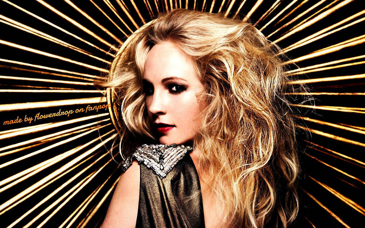 Glamour Caroline Forbes Wallpaper